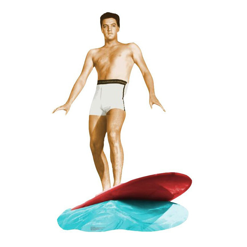 Elvis Blue Hawaii Lifesize Cardboard Stand-Up | Chad Gates 1961