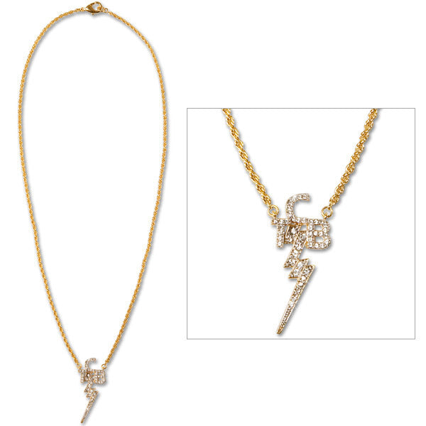 Lowell Hays Swarovski Crystal TCB Necklace
