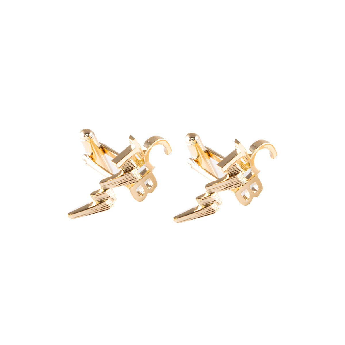 Lowell Hays 18K Gold TCB Cuff Links