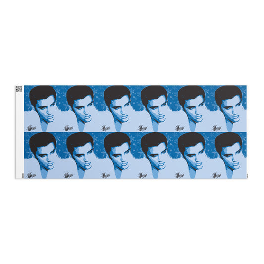 Blue Christmas Gift Wrap