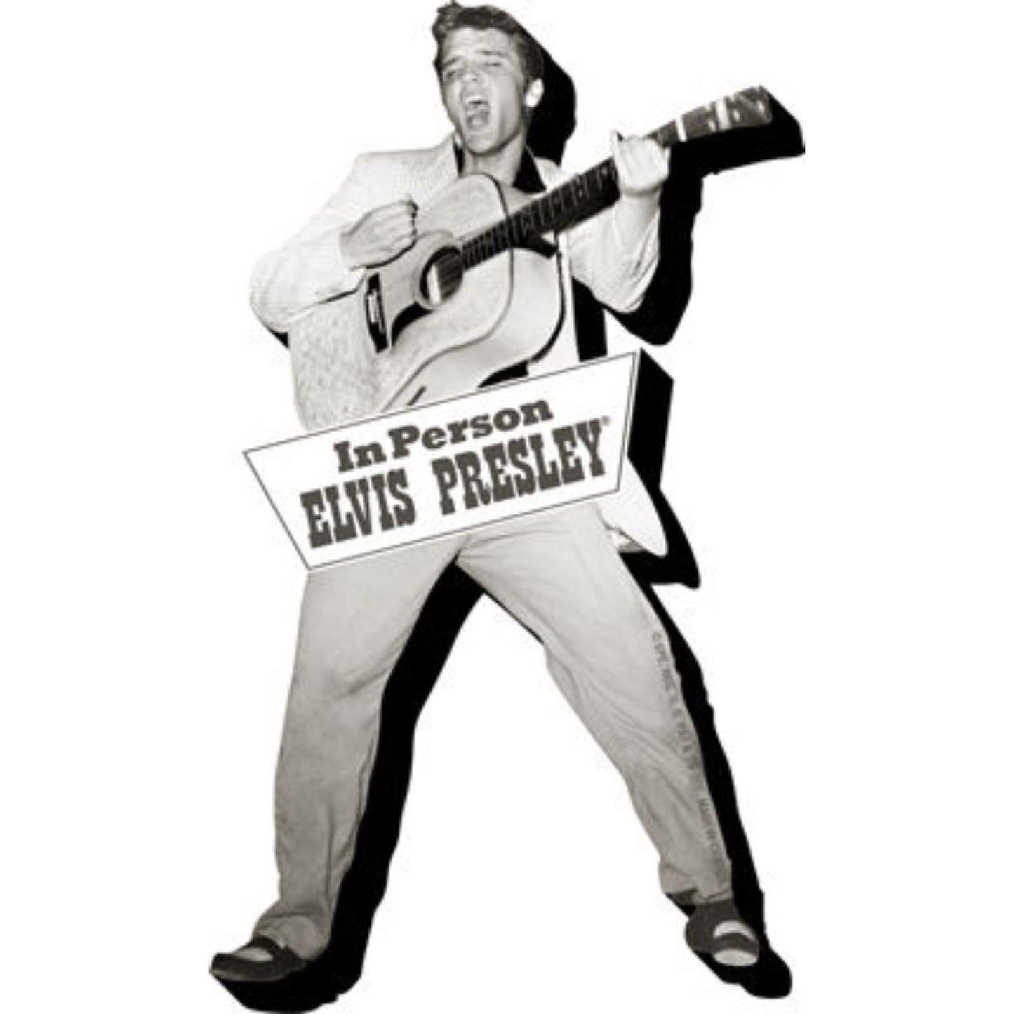 Elvis - Tupelo Chunky Wood Magnet