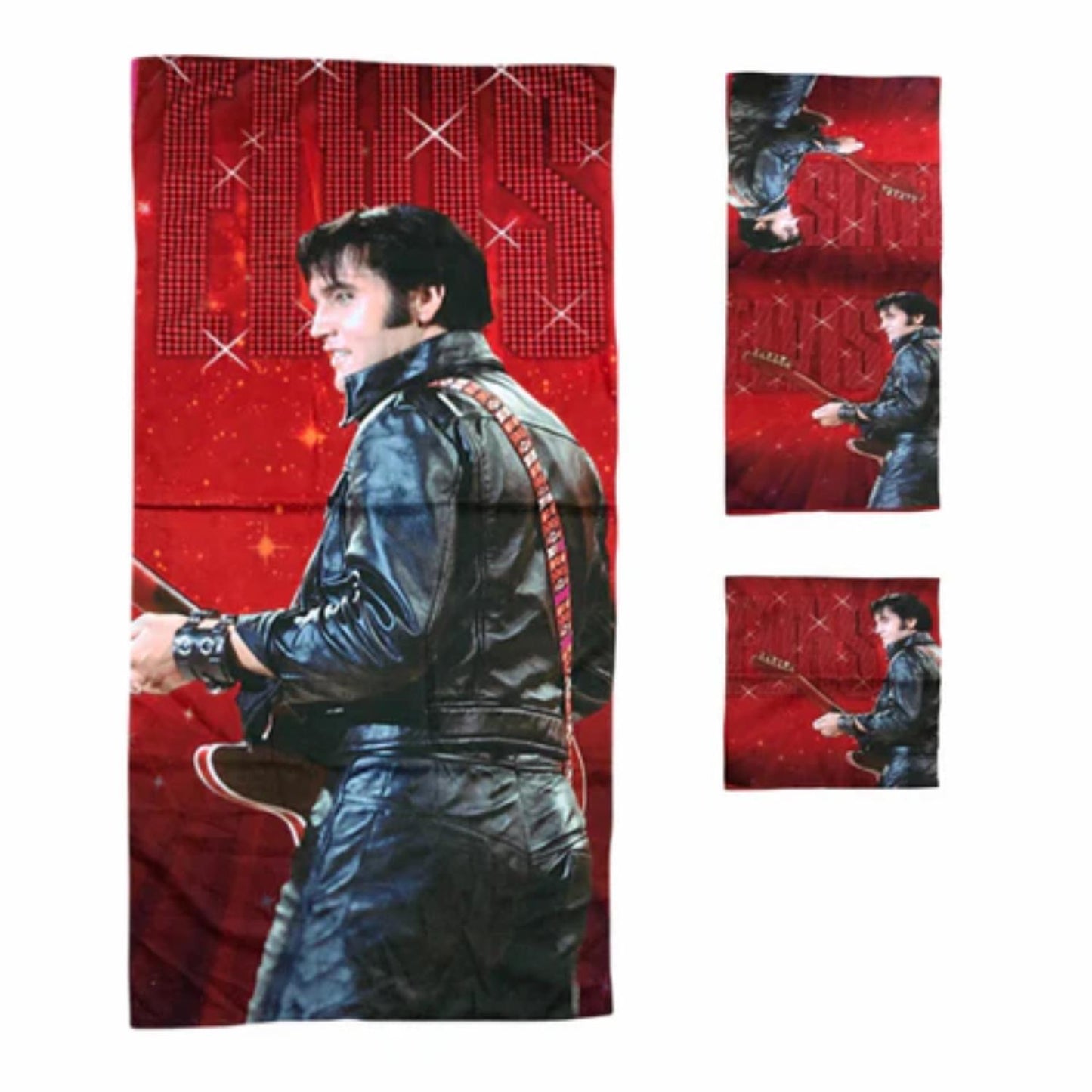 Elvis '68 3-Piece Bath Towel Set