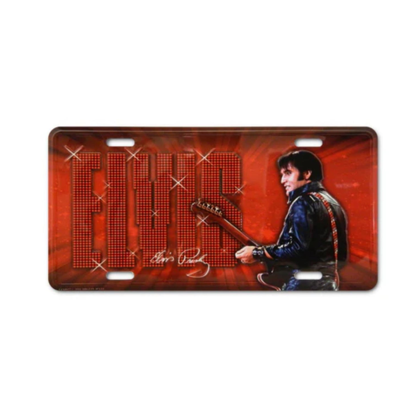 Elvis '68 License Plate