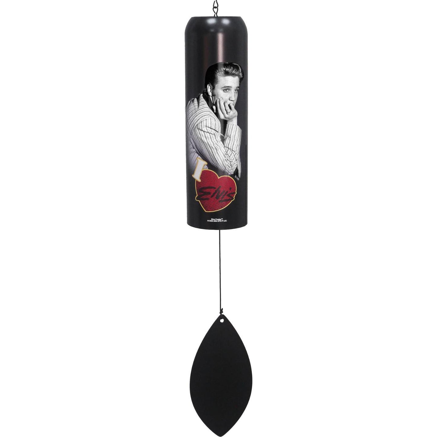 Elvis I Love Elvis Bell Wind Chime