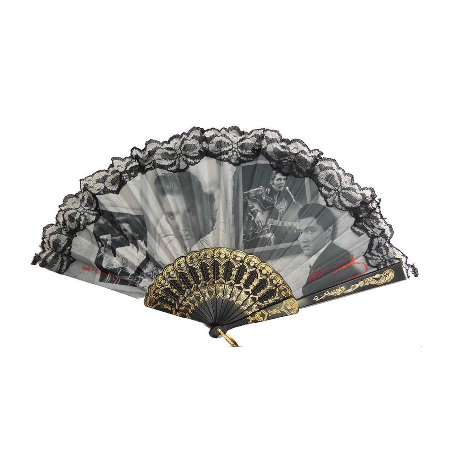 Elvis Frames Hand Fan