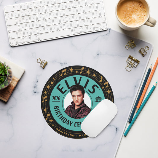 Elvis Presley 91st Birthday Mouse Pad