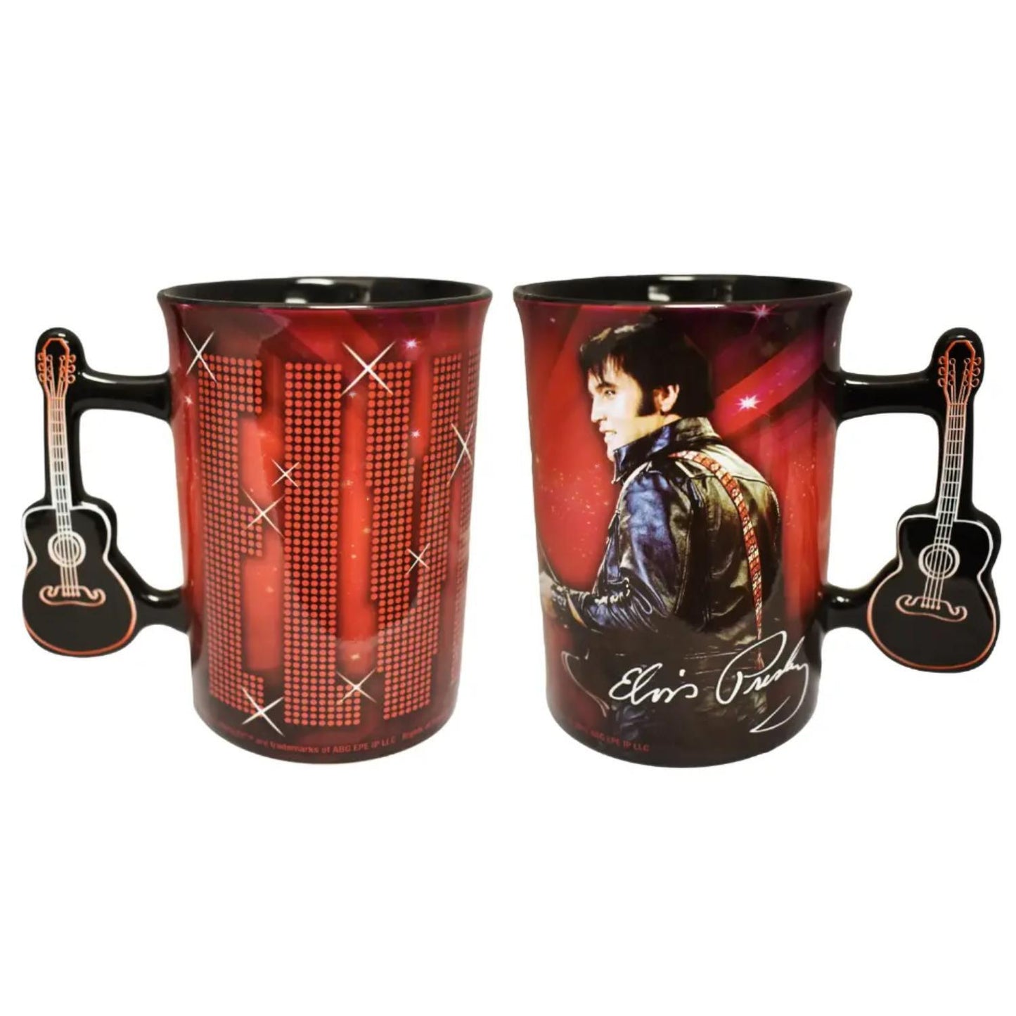 Elvis '68 16oz Mug with Guitar Handle