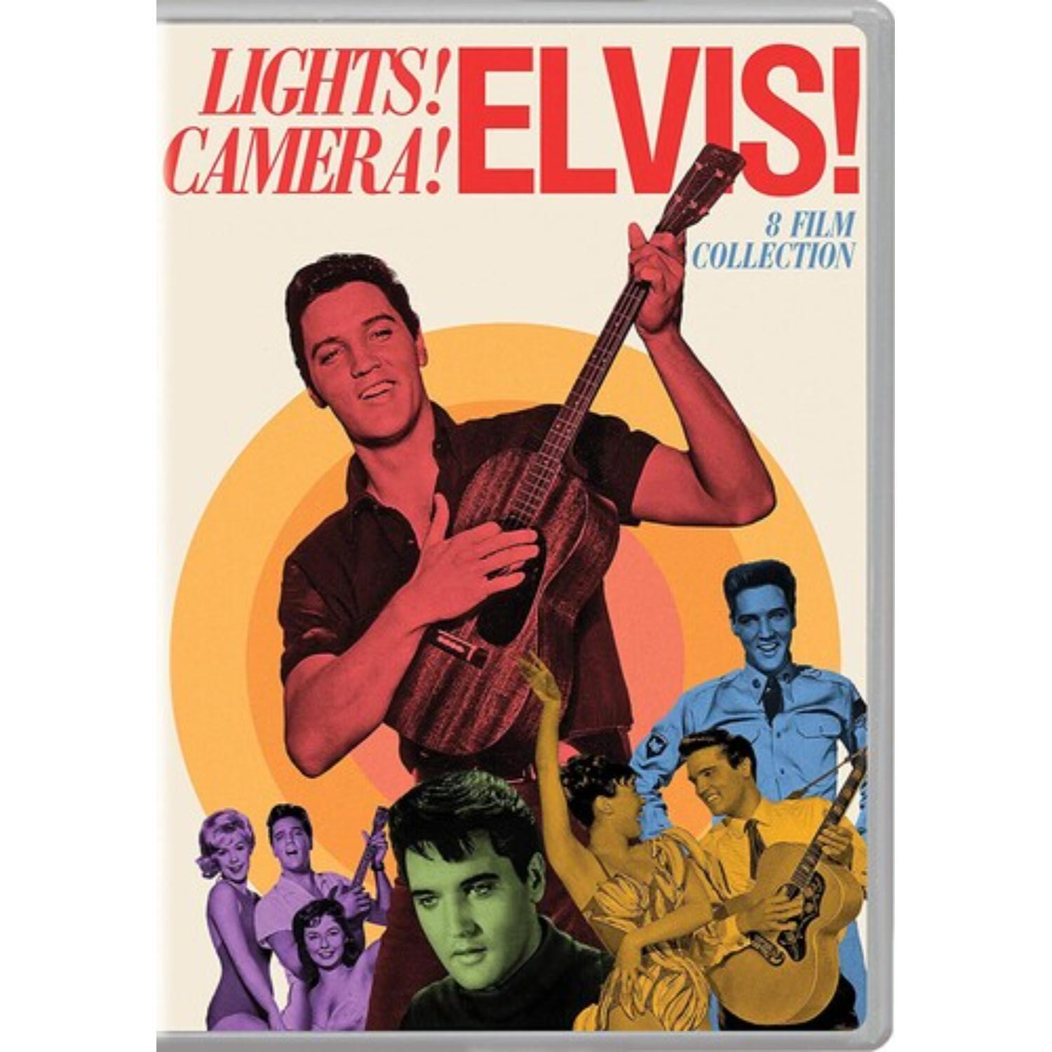 ELVIS まとめ売り　CD、DVD、本 Lights! Camera! Elvis! 8 Film Collection DVD Set – 8 Classic