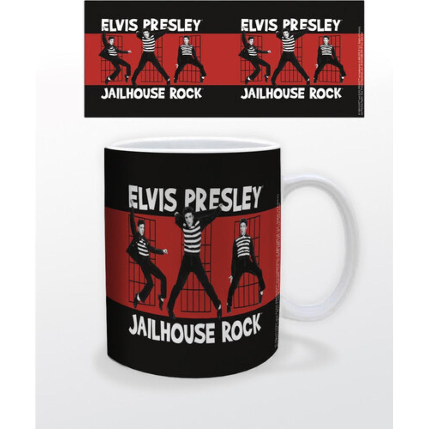 Elvis Jailhouse Rock Ceramic Mug