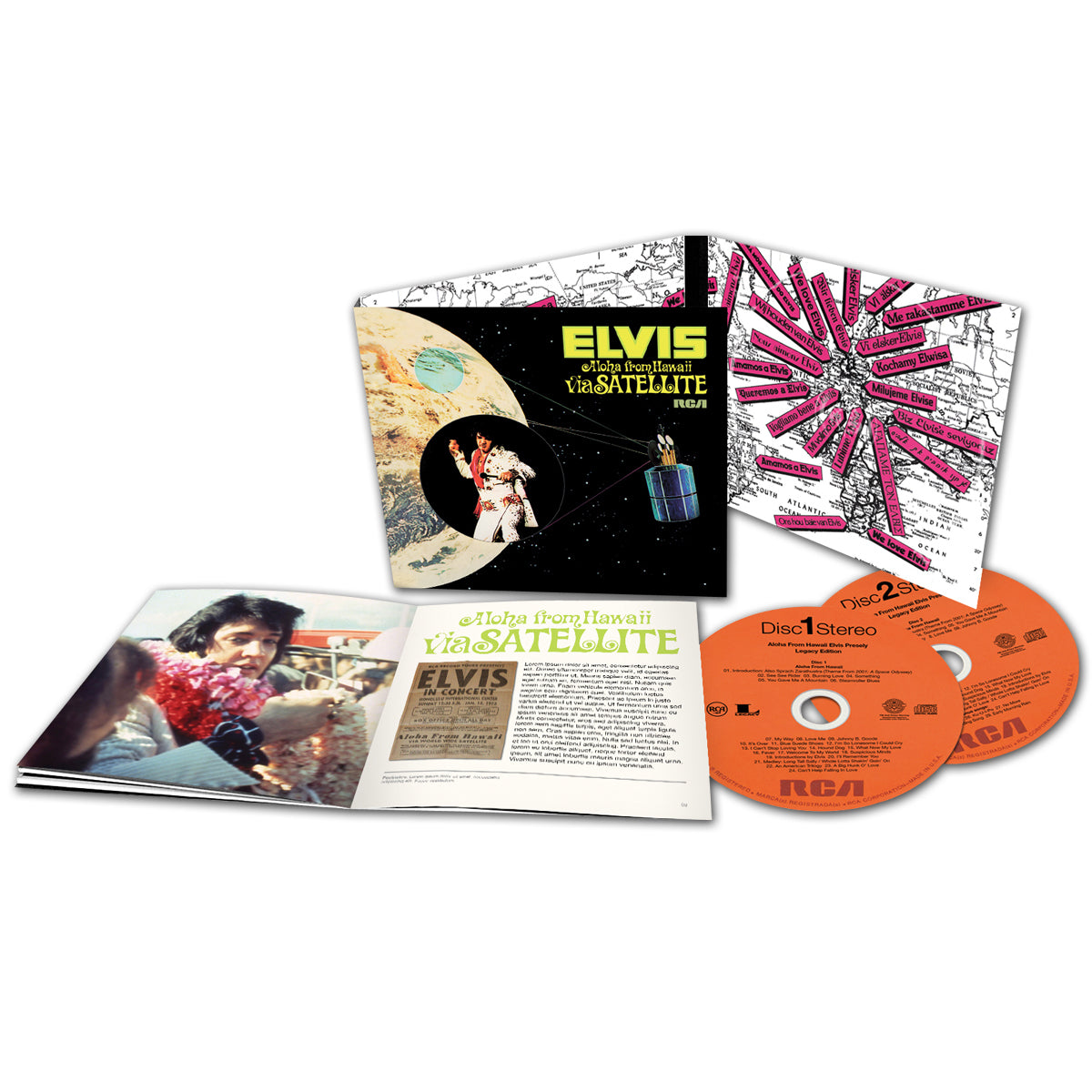 Elvis Aloha From Hawaii via Satellite Legacy Edition 2-CD Set