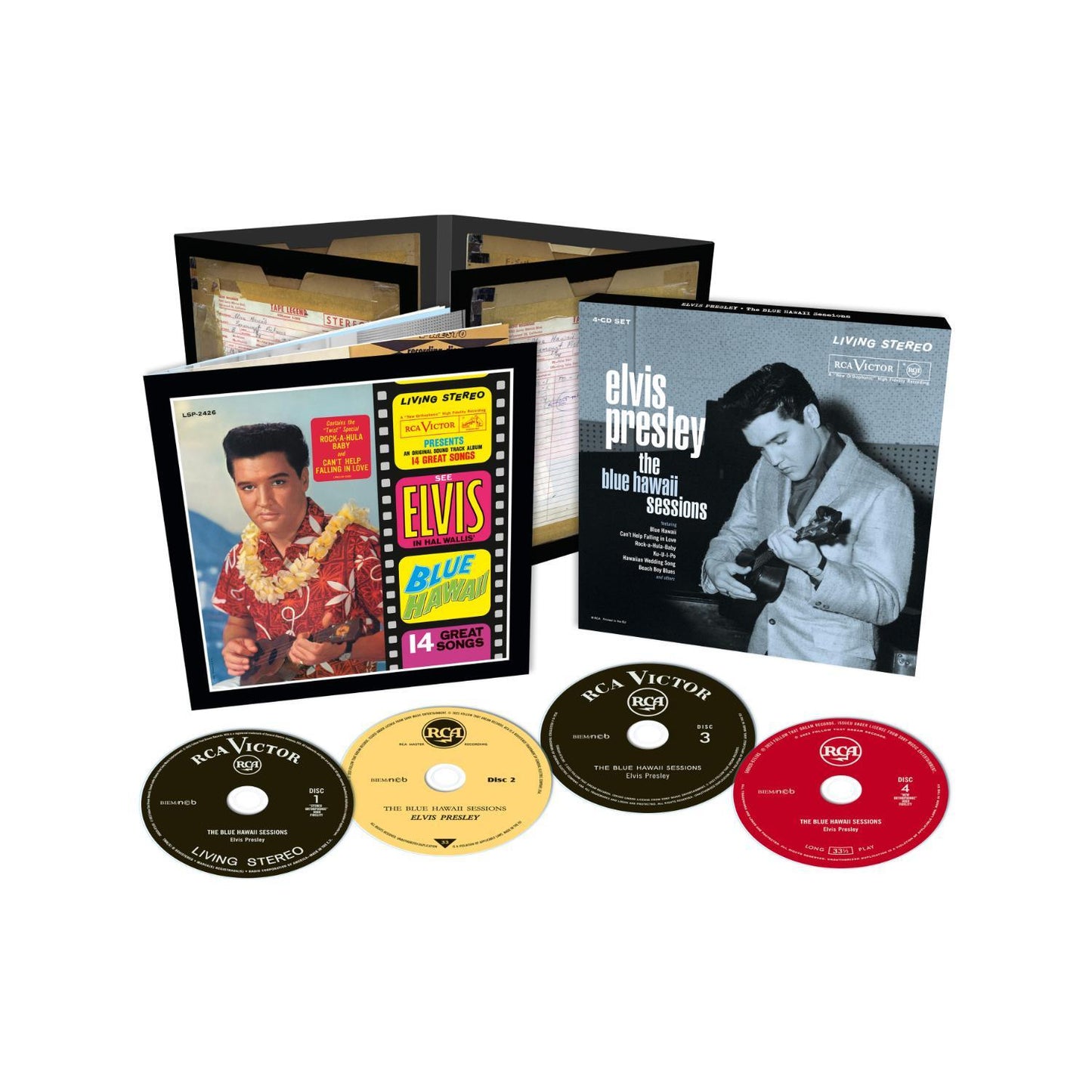 Elvis: The Blue Hawaii Sessions FTD 4 CD