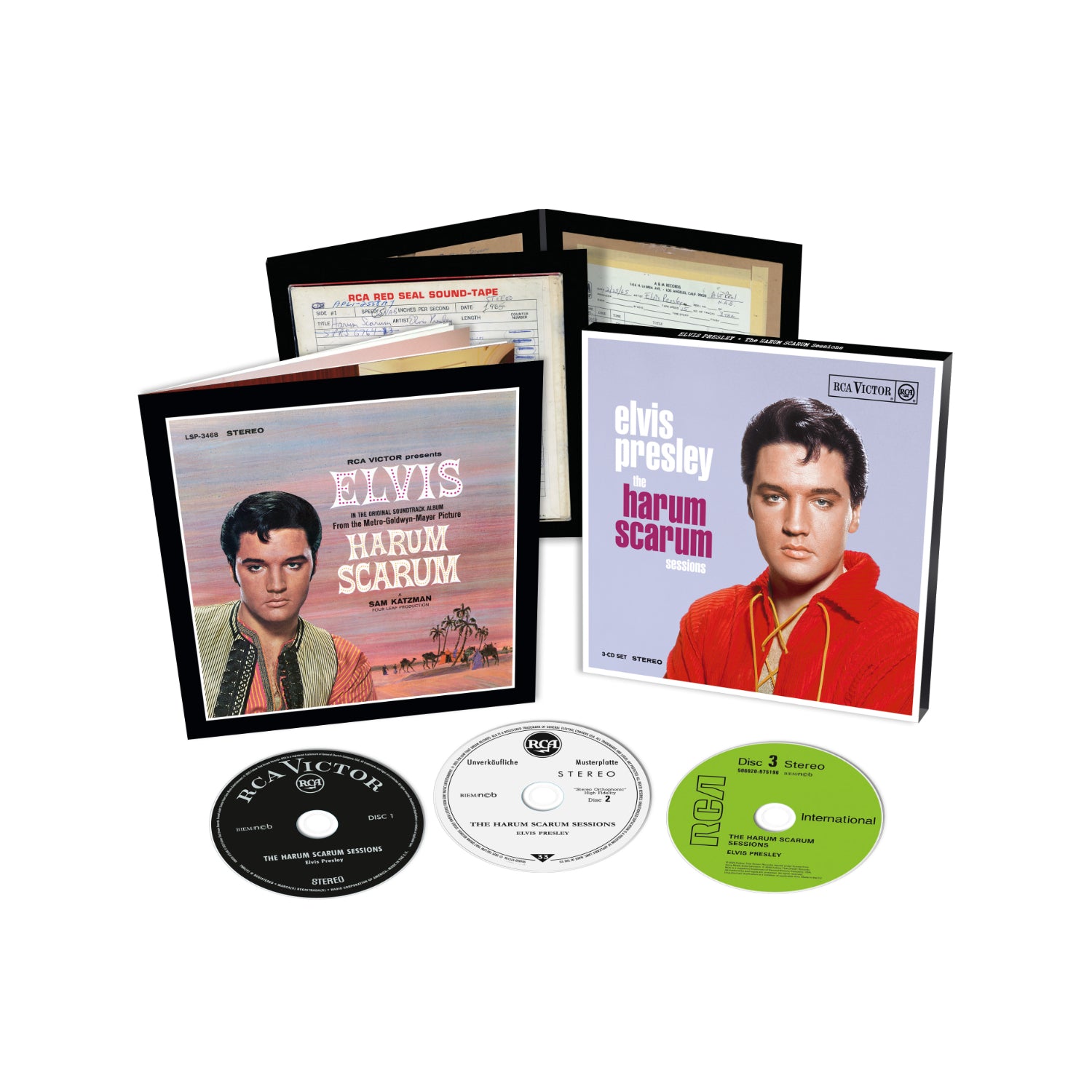 Elvis: The Harum Scarum Sessions FTD 3-CD Set | 60th Anniversary