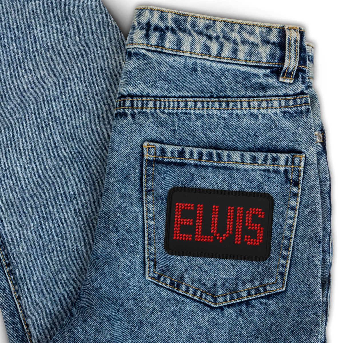 Elvis ’68 Embroidered Patch, 3-Inch