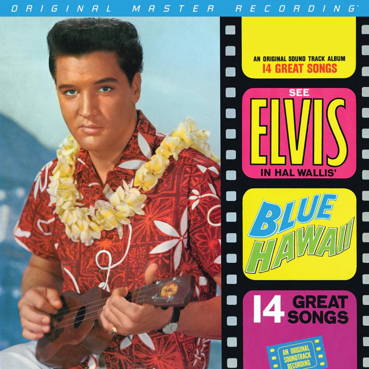 Elvis Presley - Blue Hawaii Soundtrack 2LP 180 Gram Audiophile Vinyl, numbered