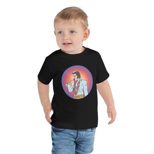 Elvis Gritty Pop Toddler Short Sleeve T-shirt