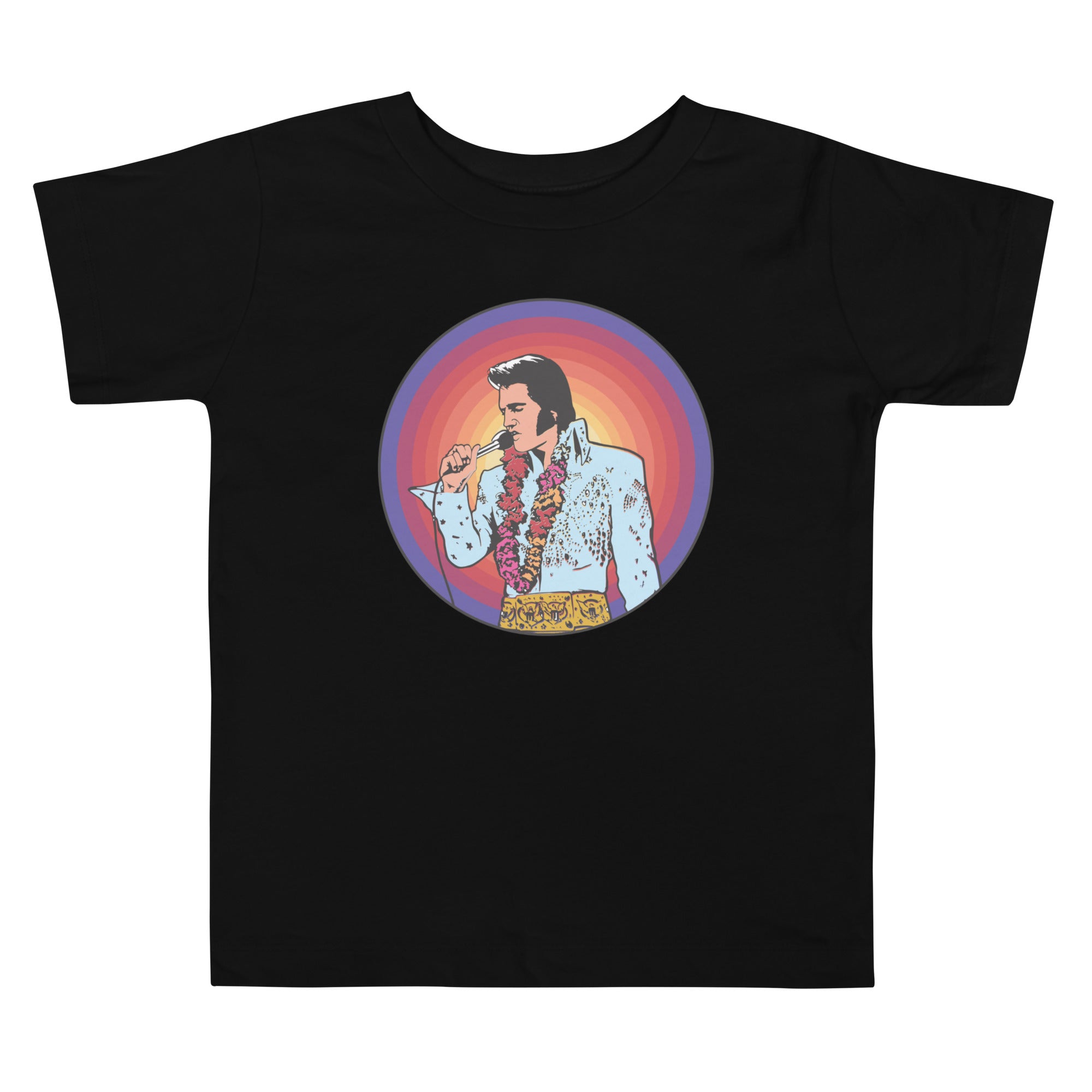 Elvis Gritty Pop Toddler Short Sleeve T-shirt – Official Elvis