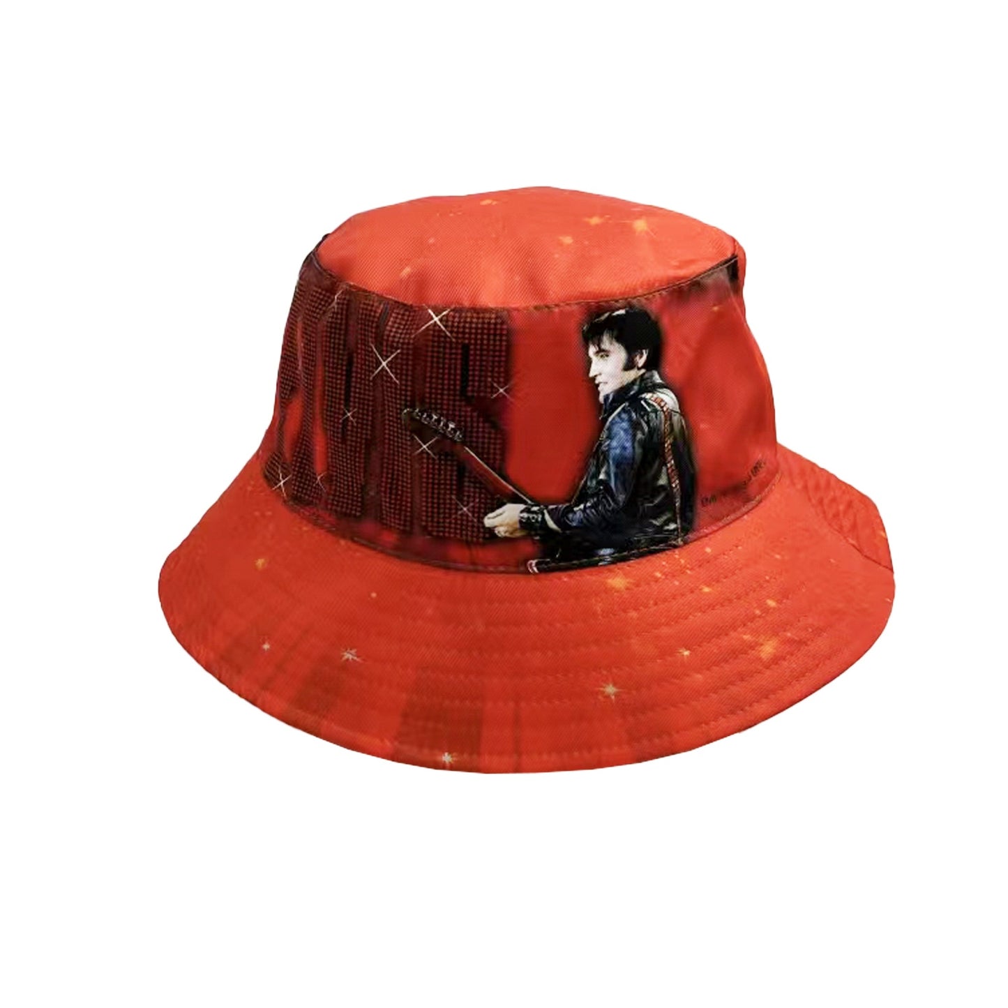 Elvis '68 Name In Lights Reversible Bucket Hat