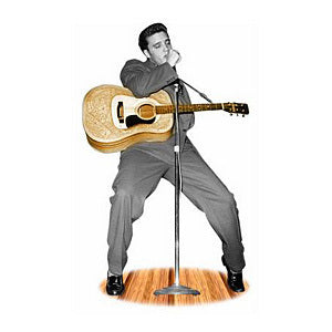 Elvis Presley Lifesize Cardboard Stand-Up | With Microphone