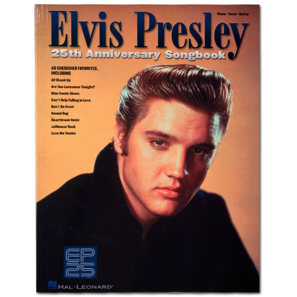 Elvis 25 Anniversary Songbook Piano Guitar Vox