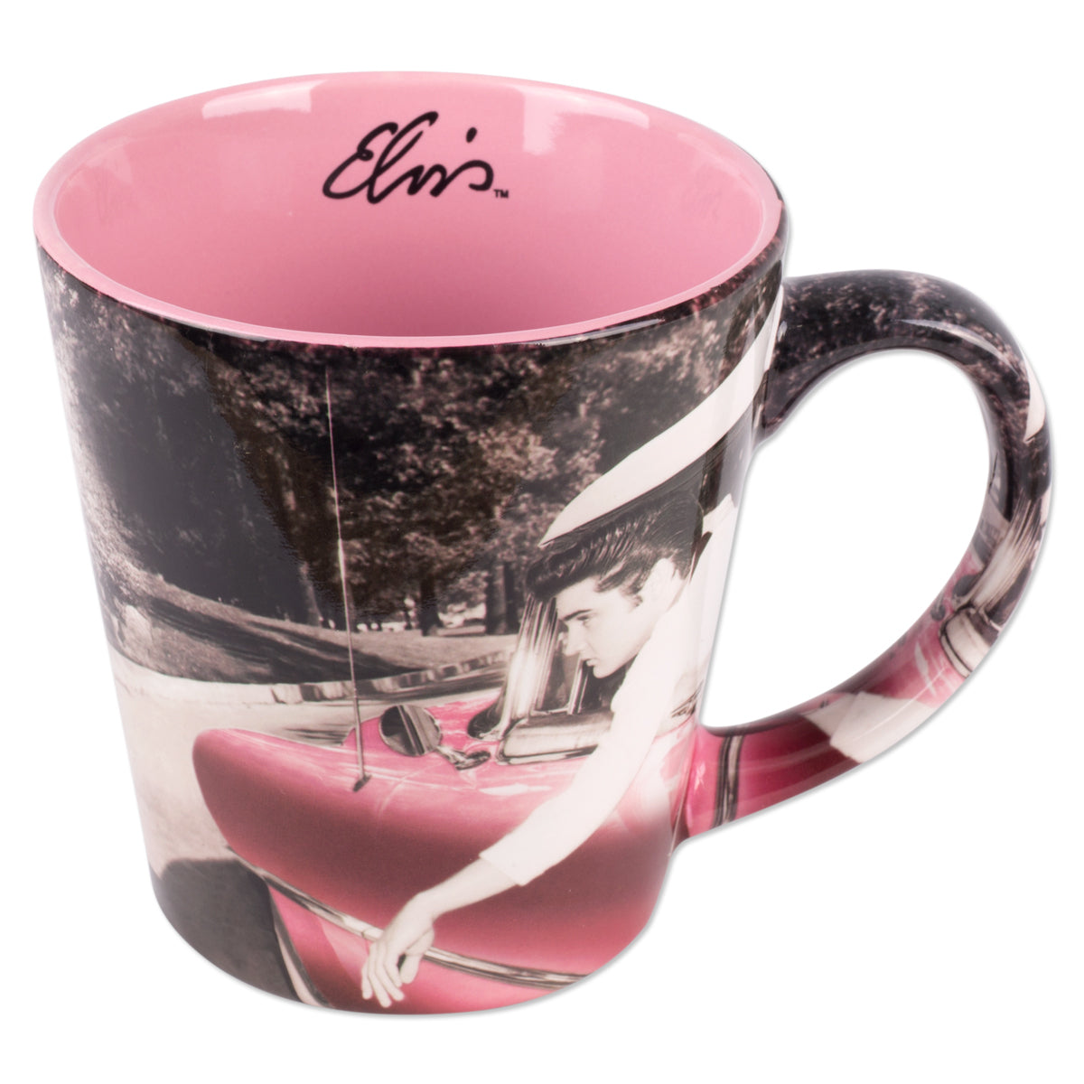 Elvis - Pink Cadillac Graceland Mug