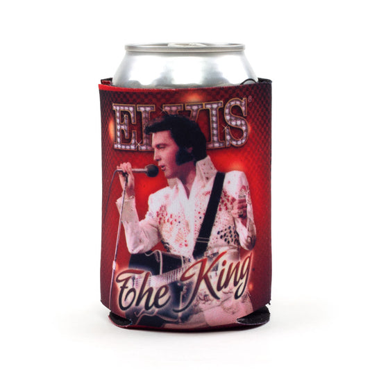 Elvis "The King" Can Cooler in Red