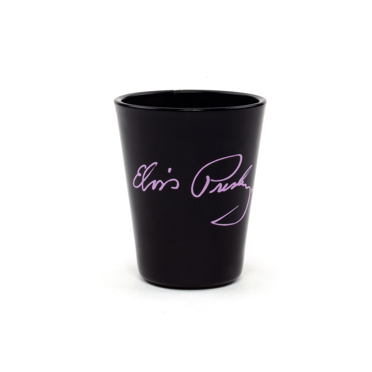 Elvis Presley Shot Glass with Pink Cadillac Base