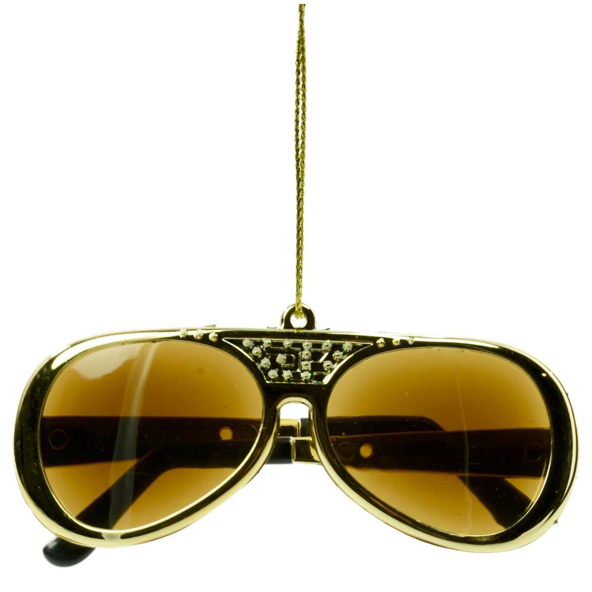 Elvis TCB Sunglasses Ornament