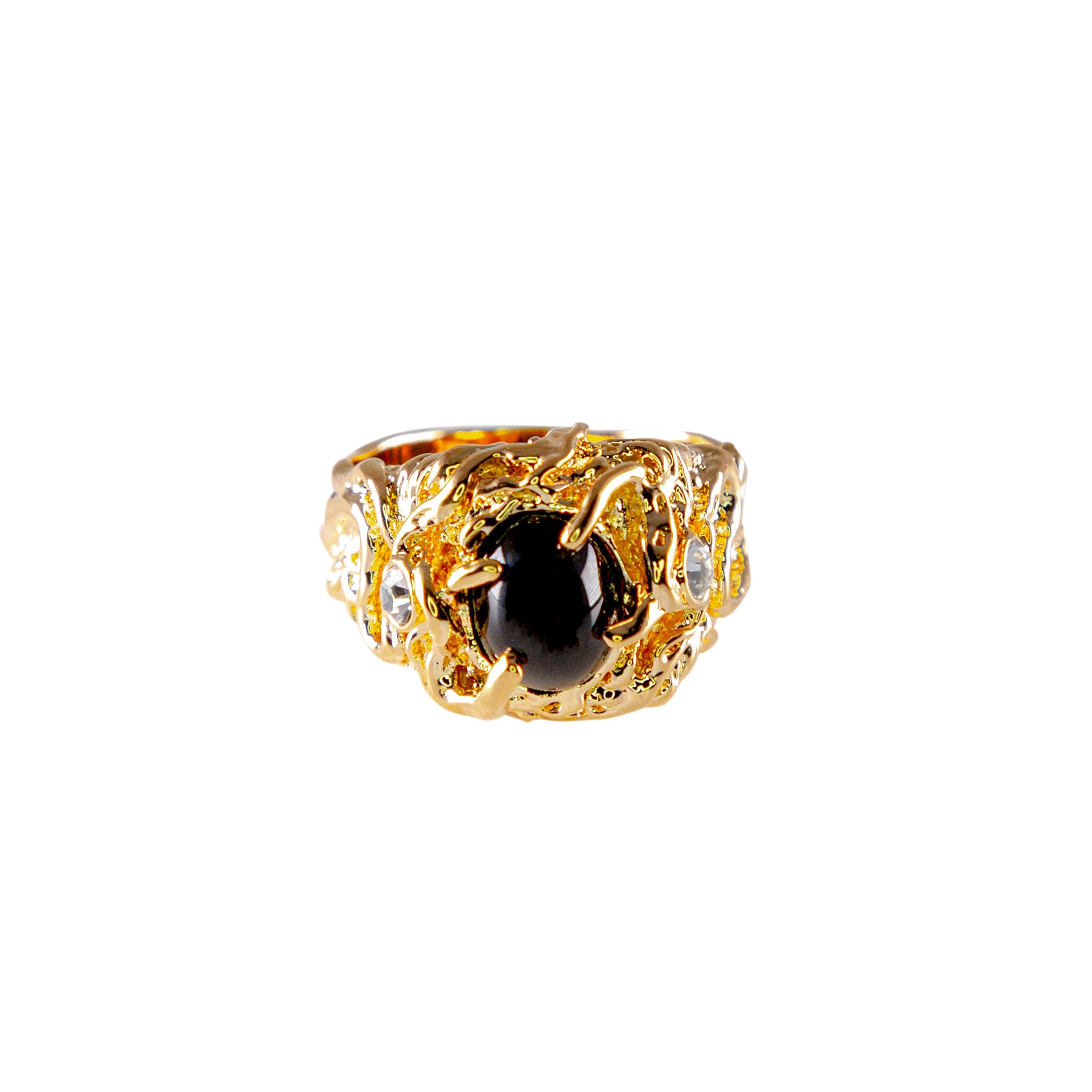 Lowell Hays Black Star Sapphire Ring | Elvis Presley Jewelry
