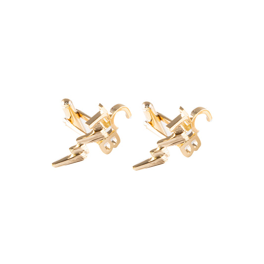 Lowell Hays 18K Gold TCB Cuff Links