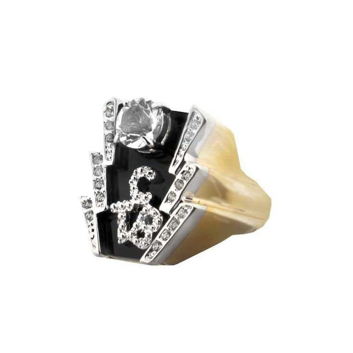 Lowell Hays 18K Gold Plated TCB Ring  Small Ladies Size