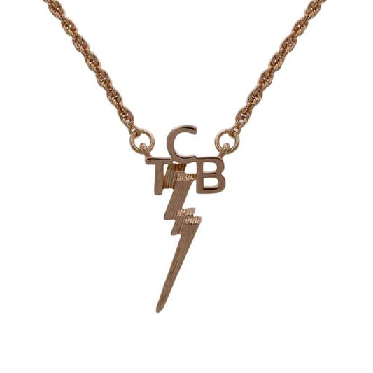 Lowell Hays TCB 18K Gold Plated Necklace