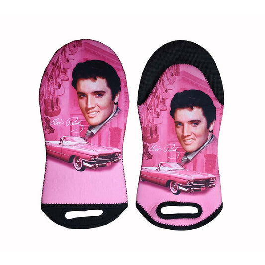 Elvis Pink Cadillac Oven Mitt