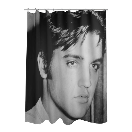 Young Elvis 71 x 74 Shower Curtain