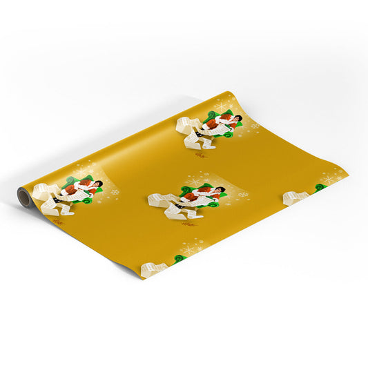 Making His List Gift Wrap - 6'roll