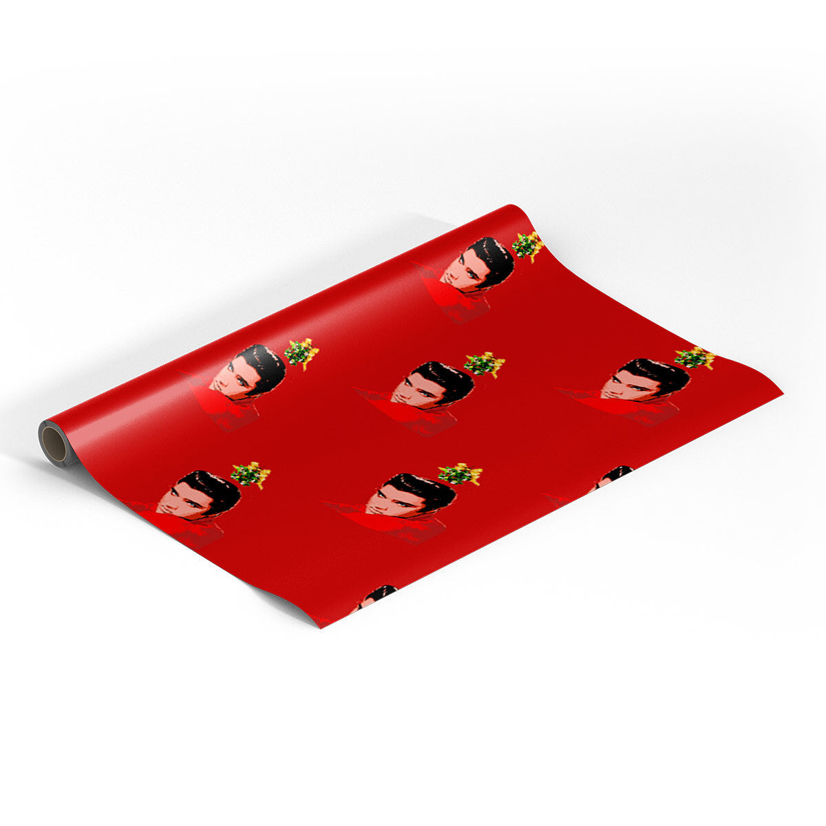 Elvis Waiting Gift Wrap - 6' roll