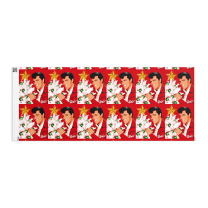 Elvis Christmas Tree Gift Wrap