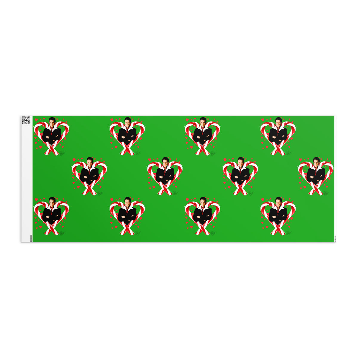 Candy Cane King Gift Wrap