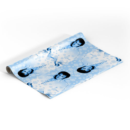 Snowflakes Gift Wrap - 6' roll