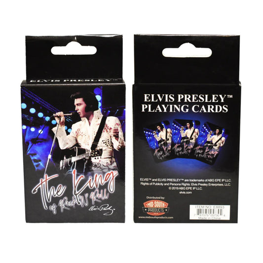 Elvis The King Playing Cards