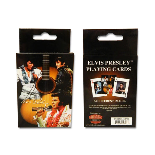 Elvis Guitar Playing Cards