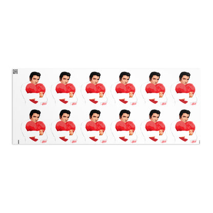 Love, Elvis Gift Wrap - White