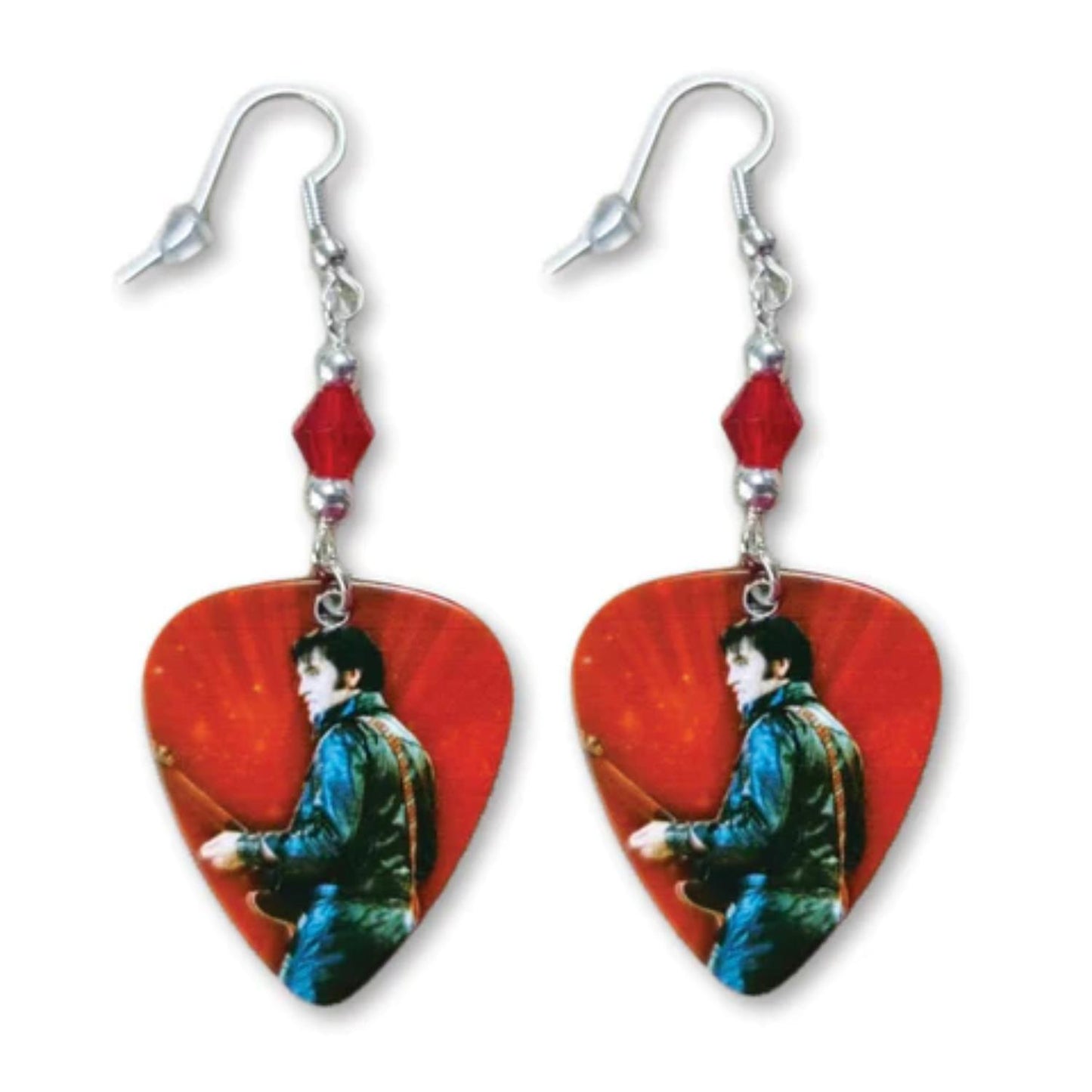 Elvis '68 Guitar Pick Earrings