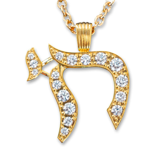 Lowell Hays Elvis Chai Pendant necklace