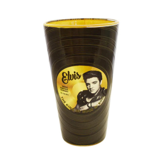 Elvis Record Pint Glass