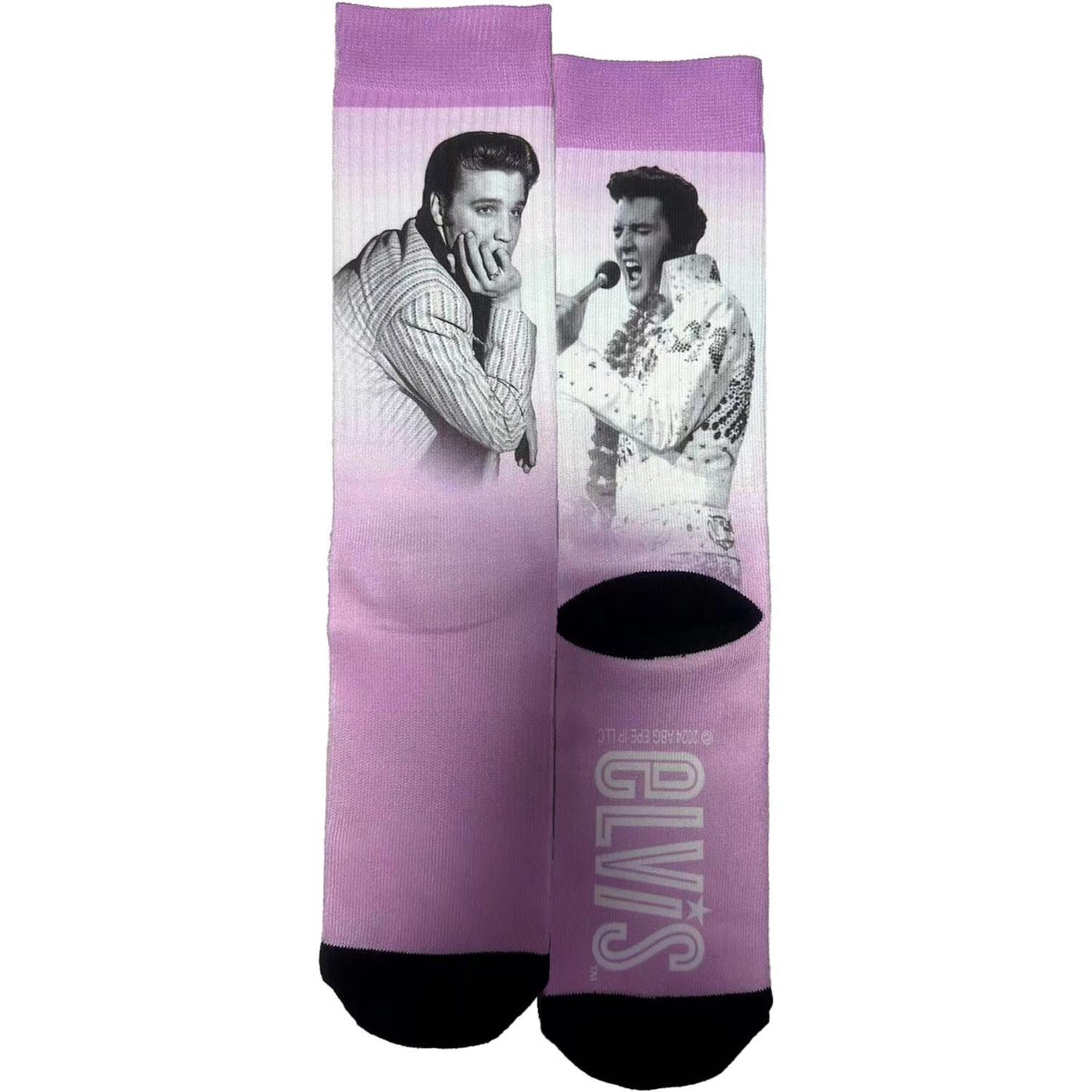 Elvis Pink Socks