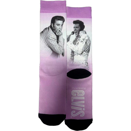Elvis Pink Socks