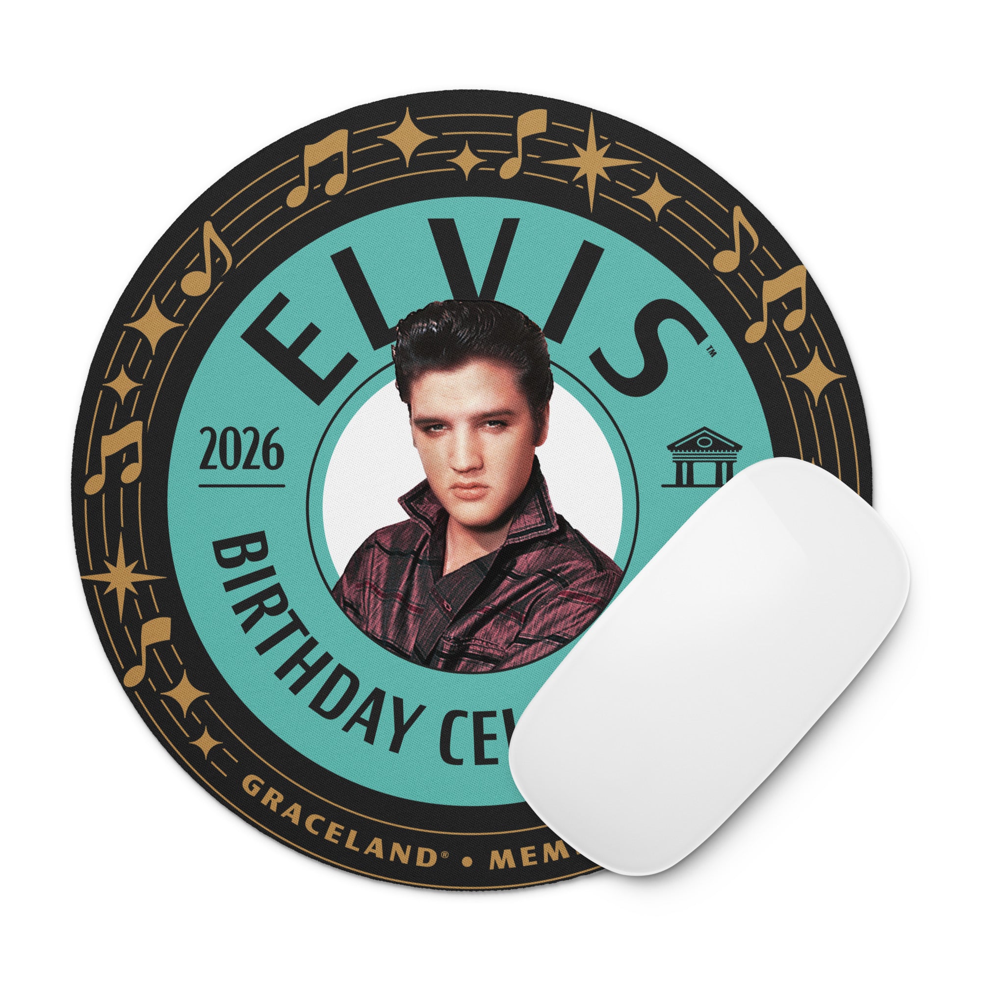 Elvis Presley 91st Birthday Mouse Pad – Shop Elvis