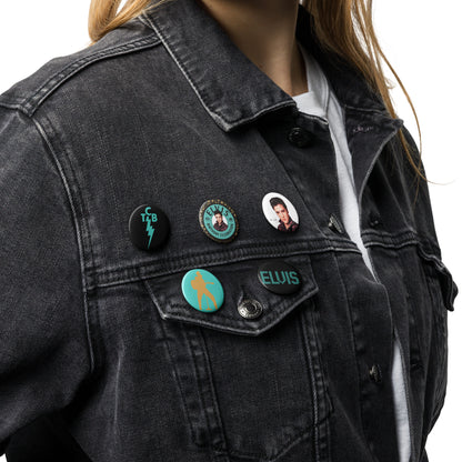 Elvis Presley 91st Birthday Pin Button Set of 5