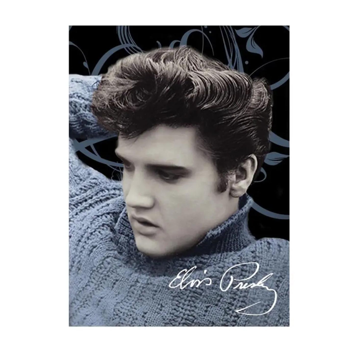 Elvis Blue Sweater Magnet