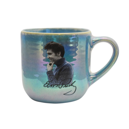 Elvis Blue Sweater Glazed 16oz Mug